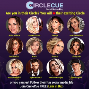 CircleCue social media networking app
